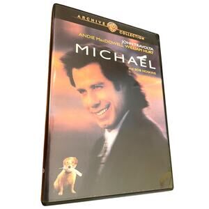 Michael DVD Movie John Travolta Andie MacDowell William Hurt  1997